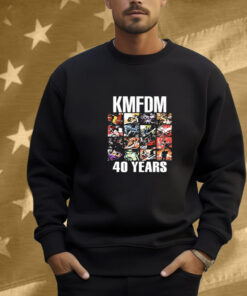KMFDM 40 Years Anniversary Tour Shirt