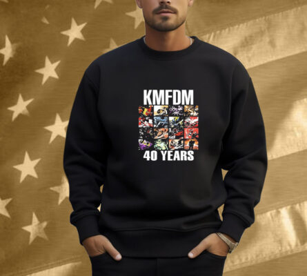 KMFDM 40 Years Anniversary Tour Shirt