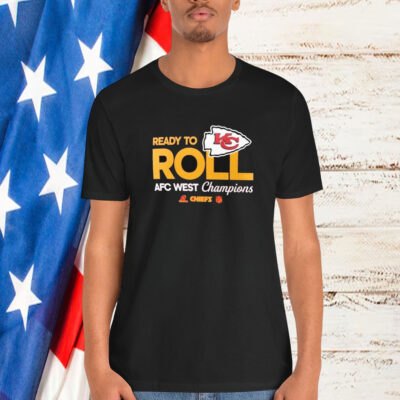 Kansas City Chiefs Ready To Roll 2024 AFC West Division Champions Trophy Shirt