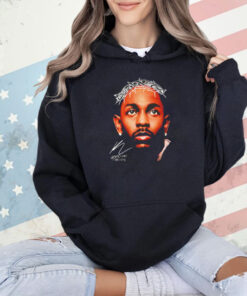 Kendrick Lamar rapper big face graphic Shirt
