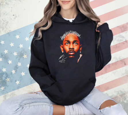 Kendrick Lamar rapper big face graphic Shirt