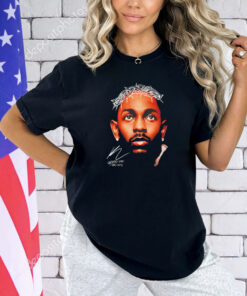 Kendrick Lamar rapper big face graphic Shirt