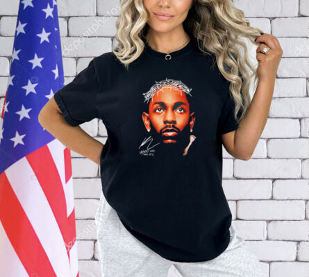 Kendrick Lamar rapper big face graphic Shirt