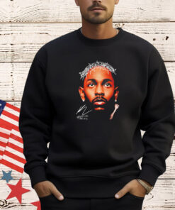 Kendrick Lamar rapper big face graphic Shirt
