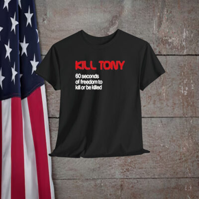 Kill Tony 60 Seconds Of Freedom To Kill Or Be Killed NASA Remix Shirt