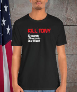 Kill Tony 60 Seconds Of Freedom To Kill Or Be Killed NASA Remix Shirt