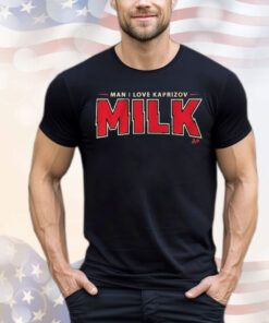 Kirill Kaprizov Milk Man I Love Kaprizov Minnesota Wild T-Shirt