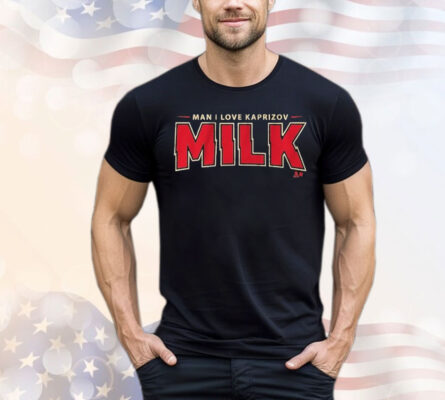 Kirill Kaprizov Milk Man I Love Kaprizov Minnesota Wild T-Shirt
