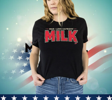 Kirill Kaprizov Milk Man I Love Kaprizov Minnesota Wild T-Shirt