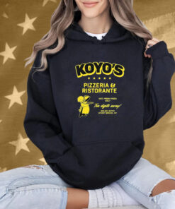 Koyo’s Pizzeria And Ristorante Hot Fresh Pizza Only Ten Digits Away Stony Brook Ny Shirt