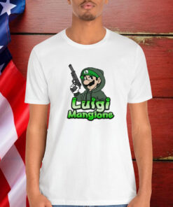 Luigi Mangione Super Mario Bros Shirt