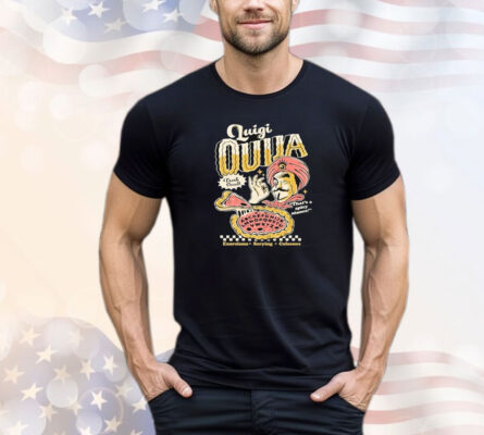 Luigi Ouija That’s A Spicy Seance Exorcism Scrying Calzones T-Shirt