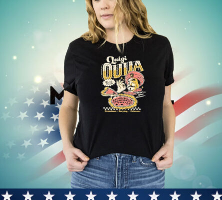 Luigi Ouija That’s A Spicy Seance Exorcism Scrying Calzones T-Shirt