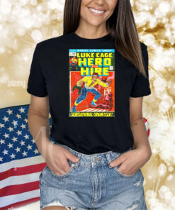Luke Cage hero for hire sensational origin issue Shirt