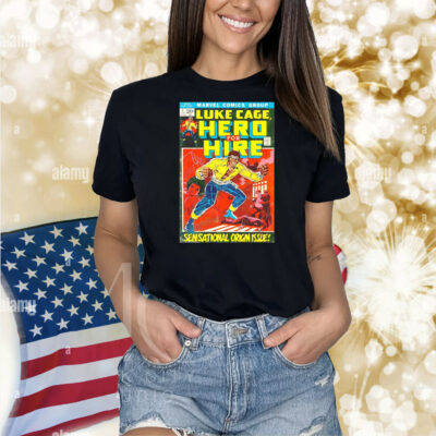Luke Cage hero for hire sensational origin issue Shirt