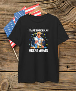 Make Hanukkah Great Again Trump Jewish Ugly Chanukah Shirt