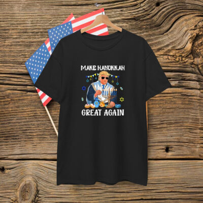 Make Hanukkah Great Again Trump Jewish Ugly Chanukah Shirt