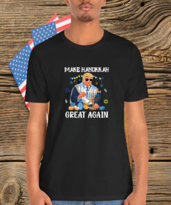 Make Hanukkah Great Again Trump Jewish Ugly Chanukah Shirt