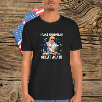 Make Hanukkah Great Again Trump Jewish Ugly Chanukah Shirt