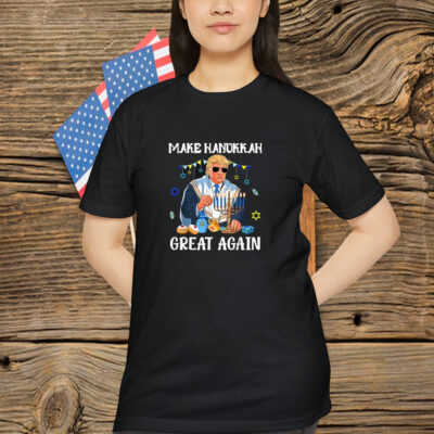 Make Hanukkah Great Again Trump Jewish Ugly Chanukah Shirt