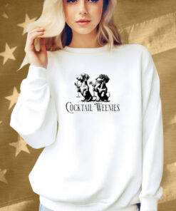 Martini Cocktail Lover Dachshund Cocktail Weenies Dachshund Shirt
