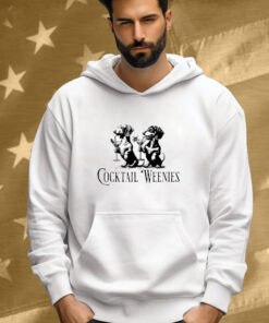 Martini Cocktail Lover Dachshund Cocktail Weenies Dachshund Shirt