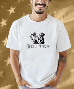 Martini Cocktail Lover Dachshund Cocktail Weenies Dachshund Shirt