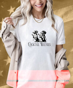 Martini Cocktail Lover Dachshund Cocktail Weenies Dachshund Shirt