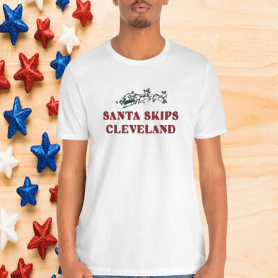 Max Scharping Santa Skips Cleveland Shirt