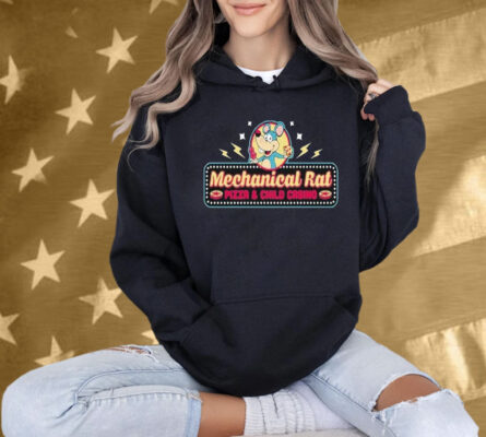 Mechanical Rat Pizza & Child Casino Tee Shirt