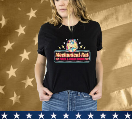 Mechanical Rat Pizza & Child Casino Tee Shirt