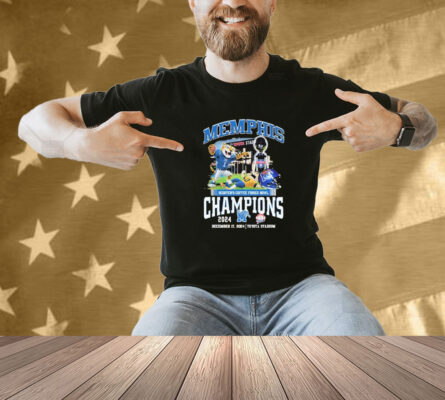 Memphis Tigers Scooter Coffee Frisco Bowl Champions 2024 Shirt
