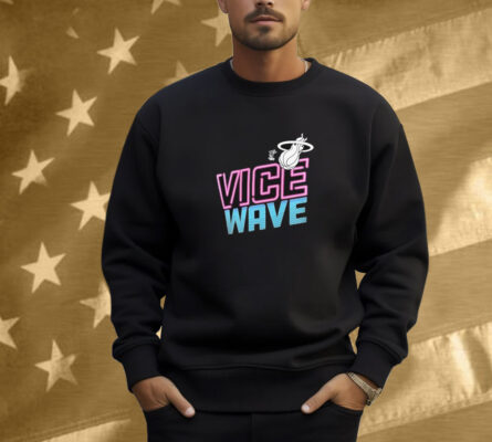 Miami Heat Iconic Hometown Vice Wave Shirt