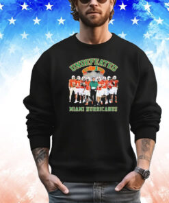 Miami Hurricanes Undefeated 2024-2025 T-Shirt