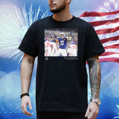 Micah Parsons #11 Dallas Cowboys Game Action November 28, 2024 Jersey Shirt
