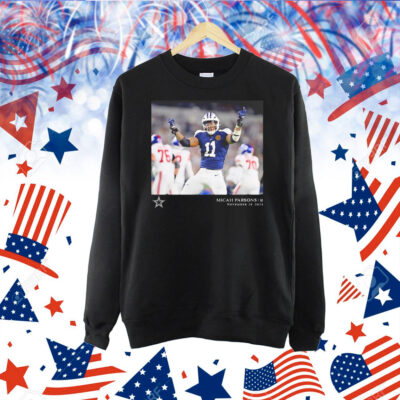 Micah Parsons #11 Dallas Cowboys Game Action November 28, 2024 Jersey Shirt