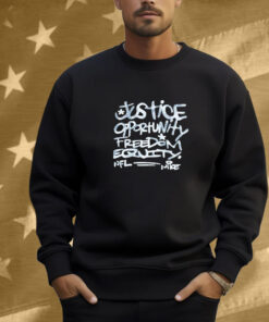 Mike Tomlin Justice Opportunity Equity Freedom Shirt