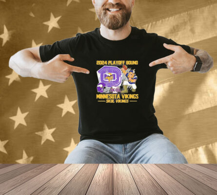 Minnesota Vikings 2024 Playoff Bound Skol Vikings Shirt