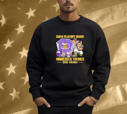 Minnesota Vikings 2024 Playoff Bound Skol Vikings Shirt