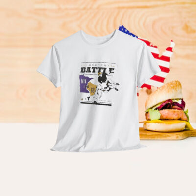 Minnesota Vikings vs. Green Bay Packers Battle Border Shirt