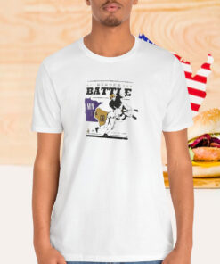 Minnesota Vikings vs. Green Bay Packers Battle Border Shirt