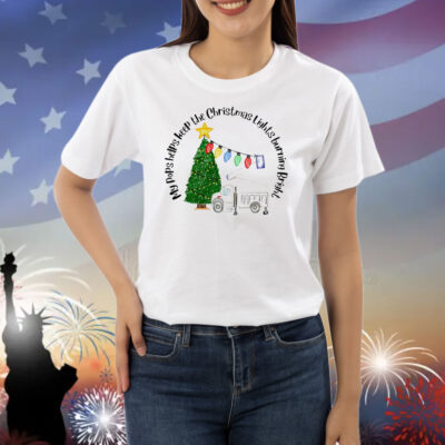 My pops helps keep the Christmas lights burning bright Shirt