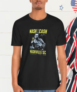 Nash X Cash Nashville SC Johnny Cash Finger Ten USA Shirt