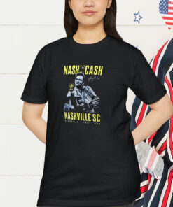 Nash X Cash Nashville SC Johnny Cash Finger Ten USA Shirt