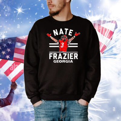 Nate Frazier 3 Georgia Bulldogs football players T-Shirt