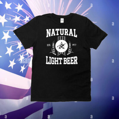 Natural Light Beer est 1977 T-Shirt