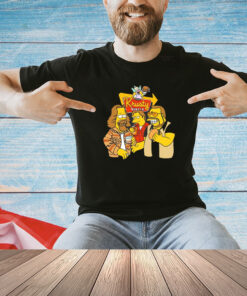 Near the Krusty Burger The Simpsons Shirt