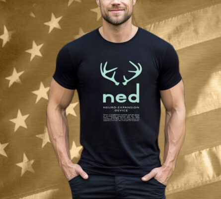 Ned Bayou Neuro Expansion Device Antlers Deer Tee Shirt