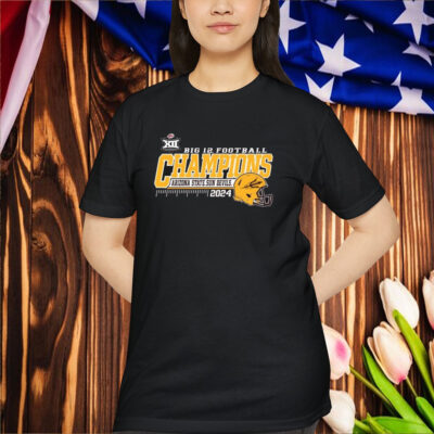 Official Arizona State Sun Devils 2024 Big 12 Football Conference Champions Locker Room Shirts