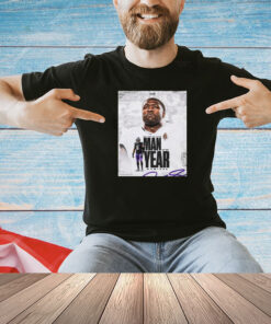 Official Baltimore Ravens Roquan Smith 2024 Walter Payton NFL Man of the Year Nominee Poster Shirt